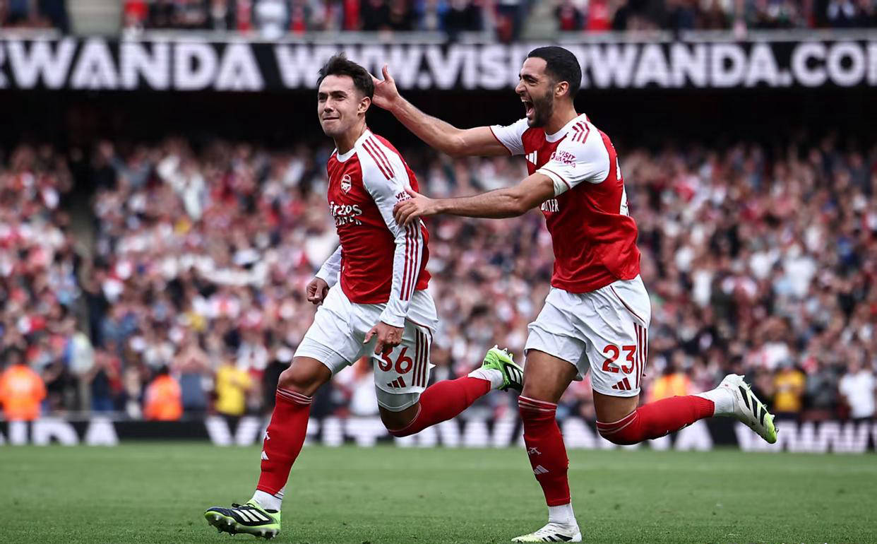 阿森纳翻盘英格兰，门迪扛起全队